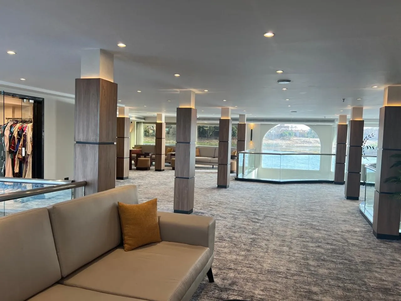 Lobby of the Ciela Nile cruise